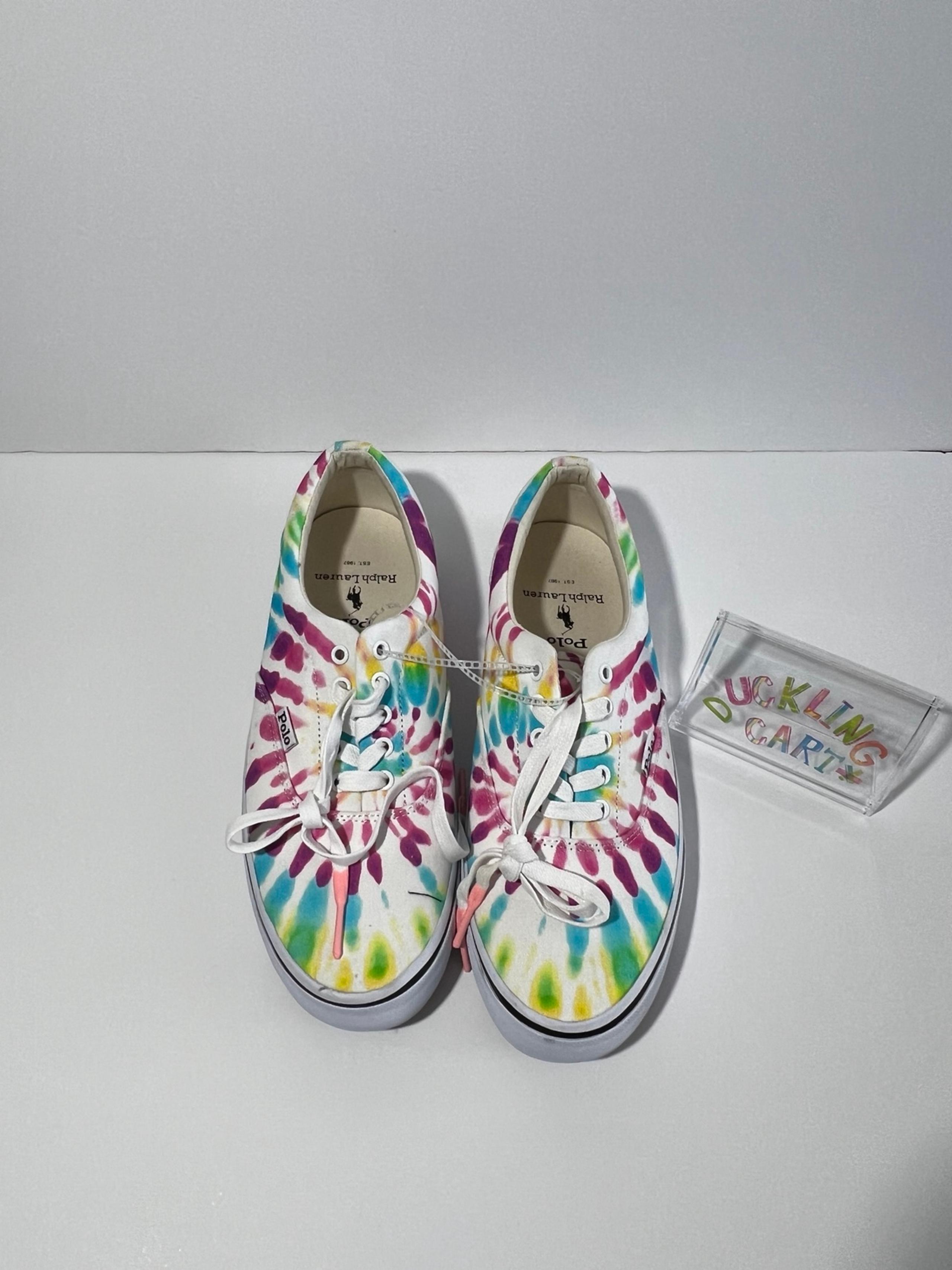 NEW Polo by Ralph Lauren Thorton Canvas Low-Top Sneaker SZ-9