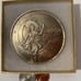 Vintage 1974 Metal Belt Buckle, Miller Beer, Girl Sitting On The Moon, Nice