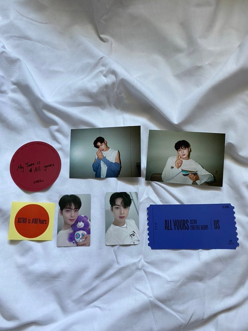 CHA EUNWOO ALL YOURS CAFE VOID FULL SET