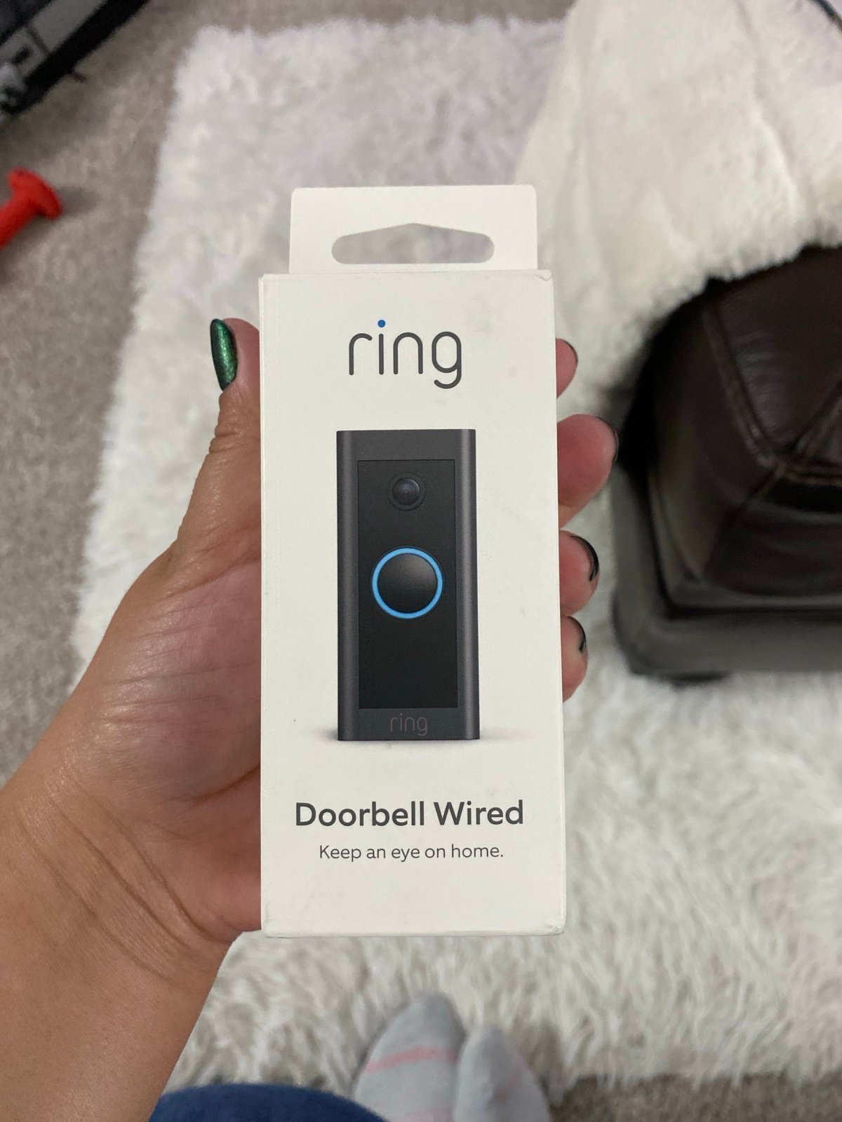 Ring doorbell wired