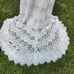 Beautiful Off-the-shoulder eyelash lace sheath wedding dress