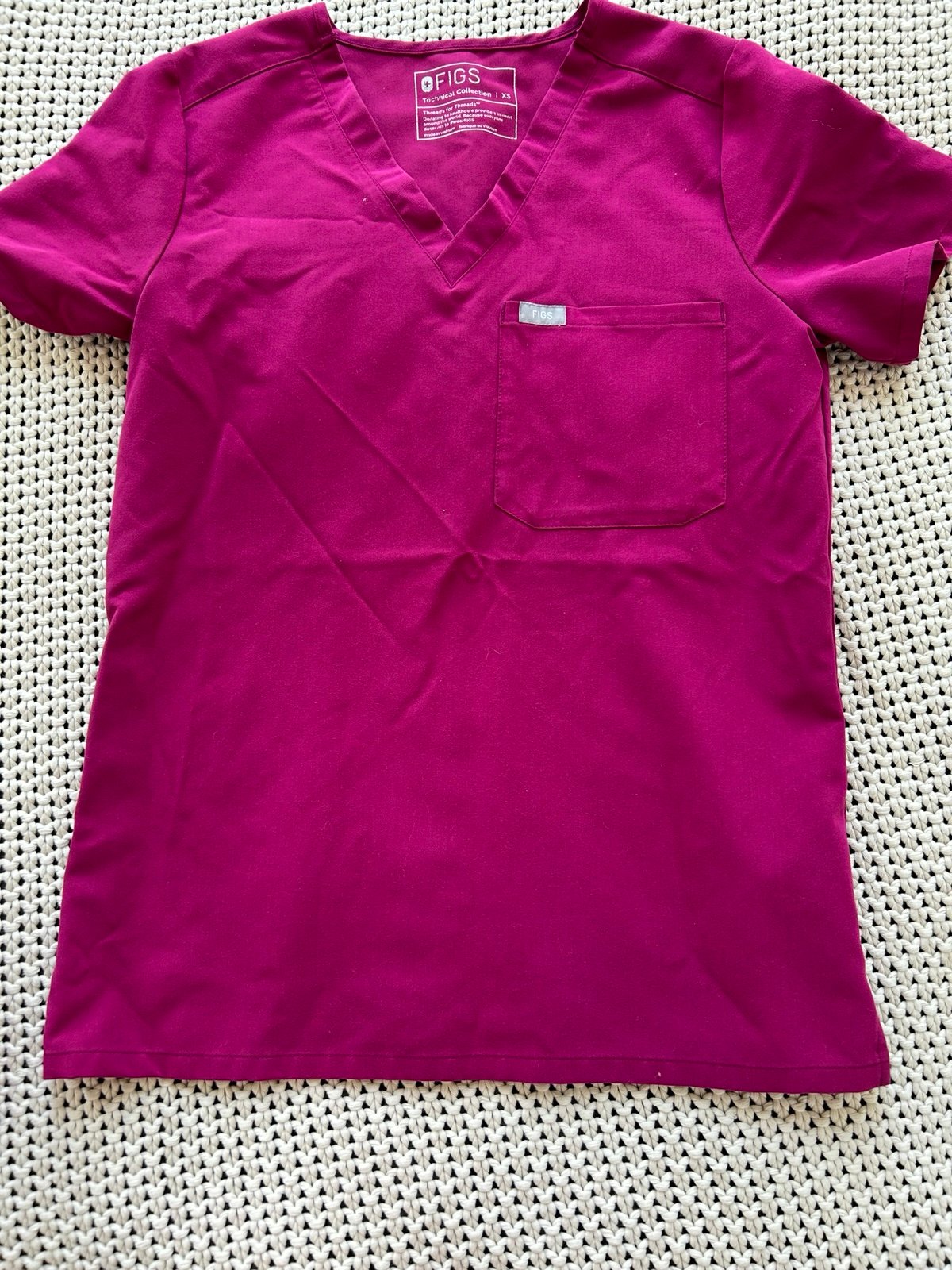 Magenta Figs scrubs Catarina Zamora jogger XS