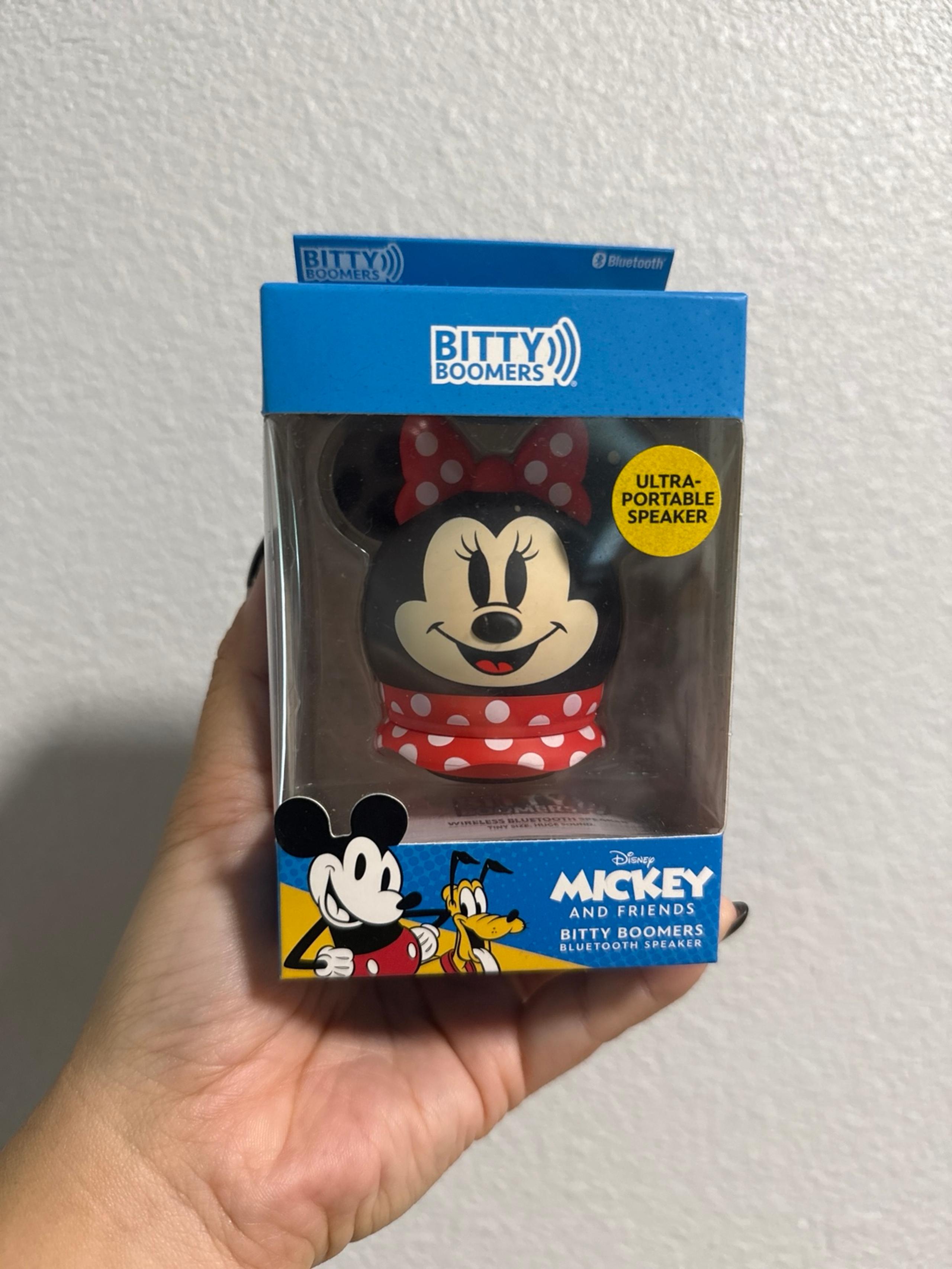 Bitty Boomers Minnie Mouse Bluetooth Speaker NEW