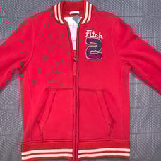 Abercrombie & Fitch Vintage Varsity Baseball Letterman Jacket NWT
