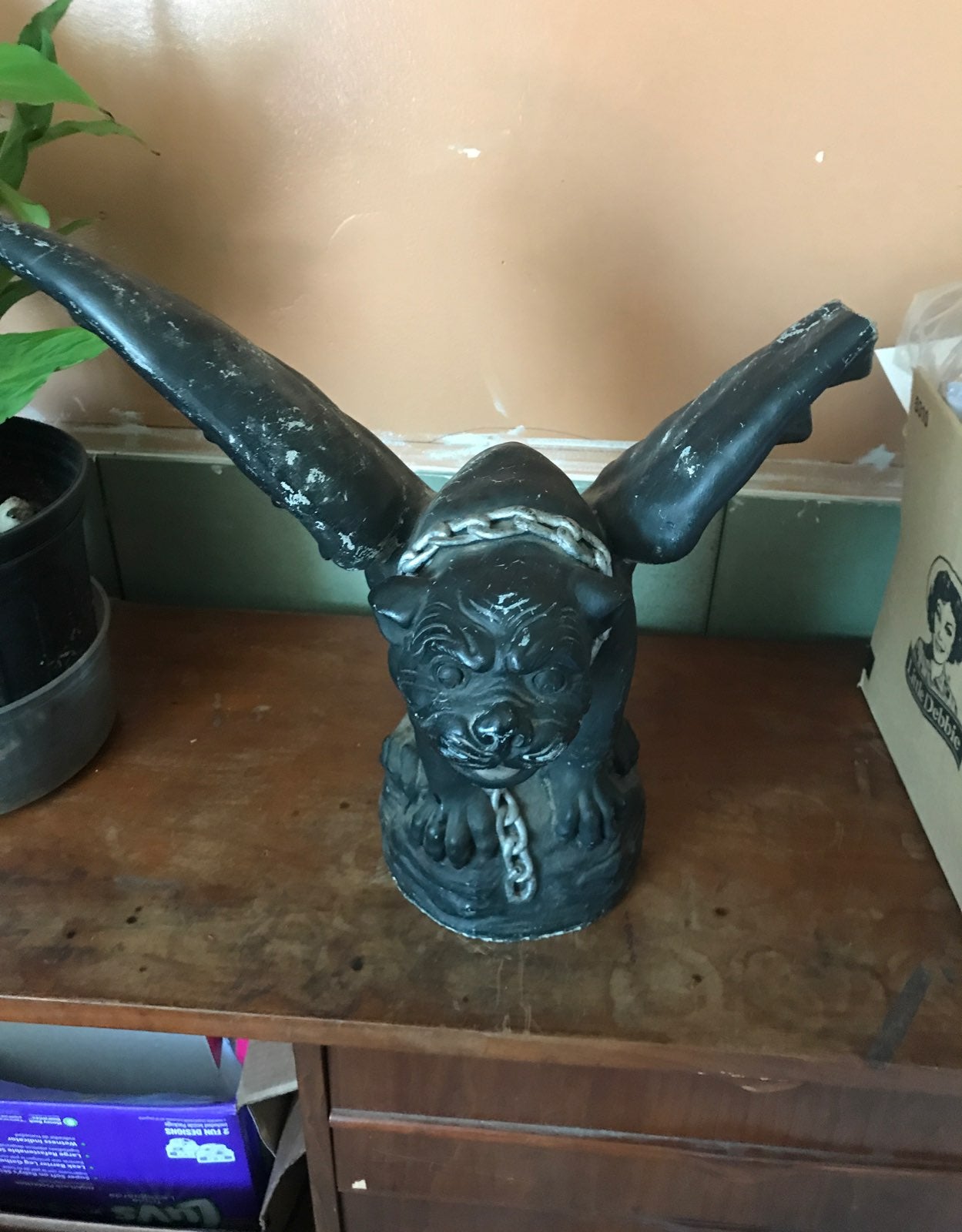 Selling a Gargoyle.