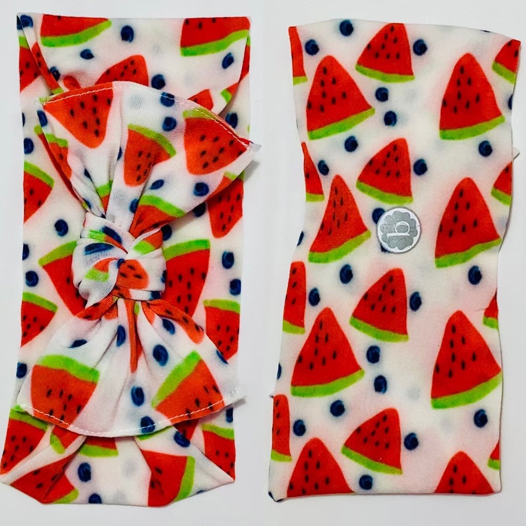 Baby bling bows, Watermelon Berry.