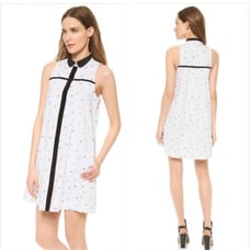 RAG & BONE Printed Mini Dress, Size Small