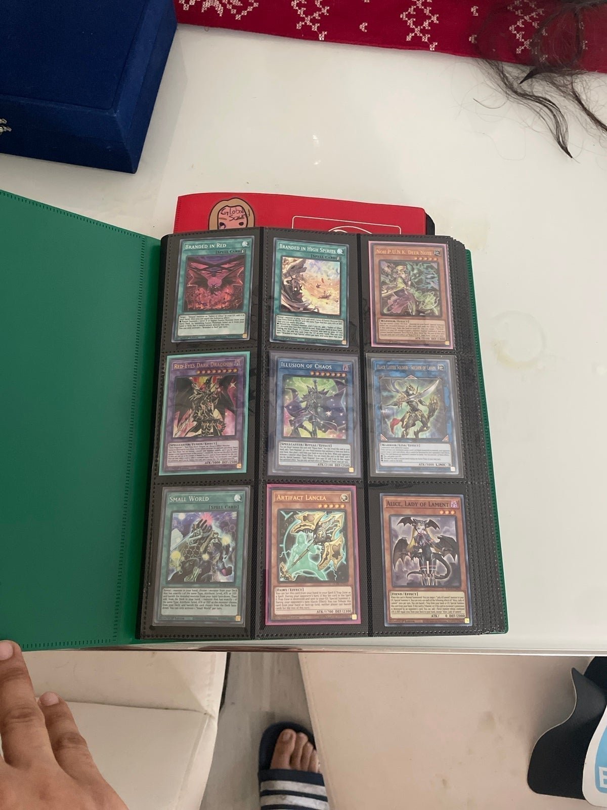 Yu-gi-oh collection/deck cores, Binders