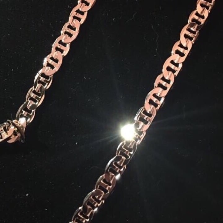 EXCLUSIVE 14K GOLD MARINER CHAIN ITALY