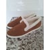 Birdies The swift sequoia brown suede with faux fur slip one 10.5
