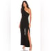 BARDOT Bellini Black One Shoulder Jumpsuit Size 10