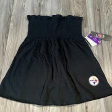 Women’s TOUCH BY ALISSA MILANO PITTSBURGH STEELERS halter top size L(NWT)