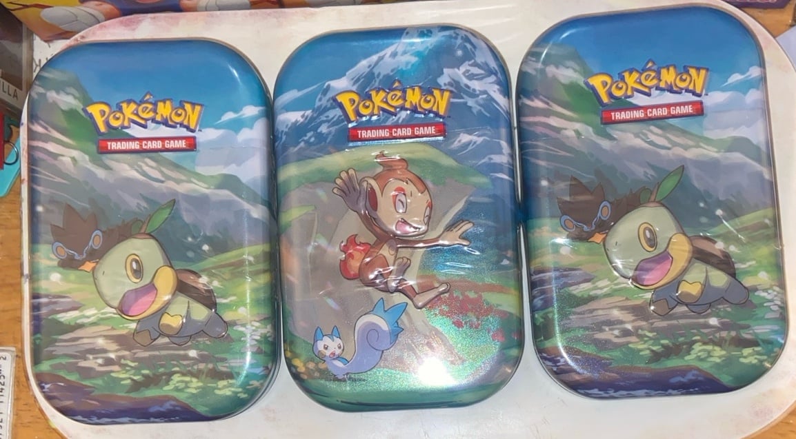 ⭐️ 3 Pokémon Sinnoh Stars Mini Tins