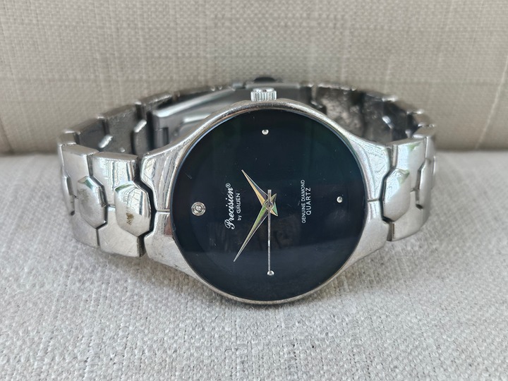 Gruen Diamond Accent Watches for Men Mercari