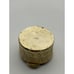 Vintage Italian Murano Glass Micro Mosaic Floral Pill Box Etched Brass Hinged