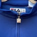 Vintage FILA Blue Striped Val Gardena Italian Ski 1973 Half Zip Up Jacket Large