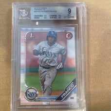 Wander Franco Bowman 1st Rookie beckett