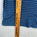 Faherty T-Shirt Adult Large Blue Deep Sea Stripe Pocket Tee Short Sleeve Men NEW