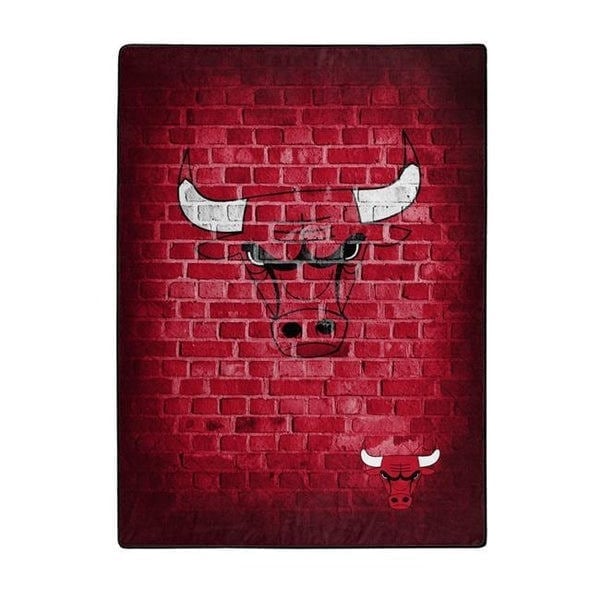 Chicago Bulls Street Raschel Throw Blanket 60 x 80