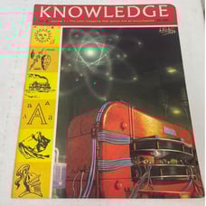 Vintage 1963 Knowledge No 4 Vol 1 Atoms Phosphorus Burundi Paperback Magazine