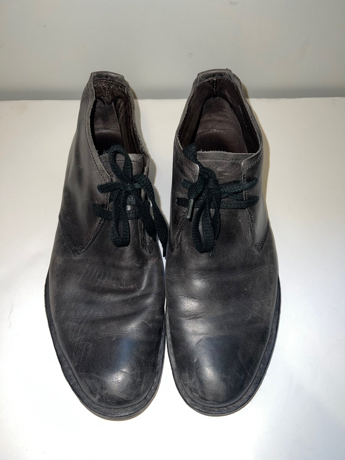 John Varvatos star USA leather Portland chukka booties size 11m
