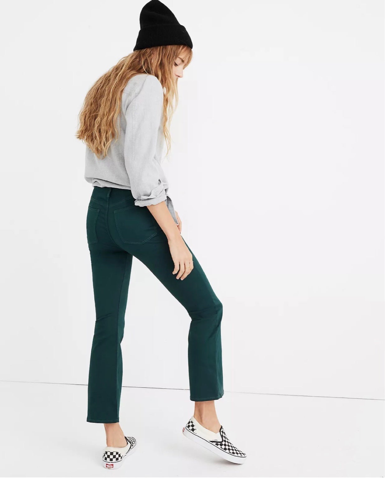 Madewell Cali Demi-Boot Sateen Jeans