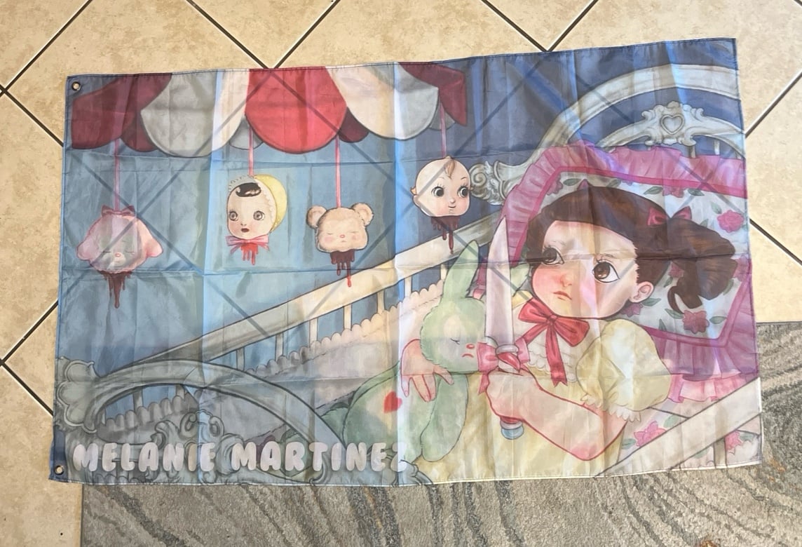 Melanie Martinez Cry Baby Hanging Heads Flag
