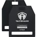 2 Tacsnake Weight Vest Plates 8.75 LB Plates Black For Exercise, Workout Jogging