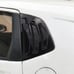 New Honda Fit Jazz 2014-2020 Carbon Fiber Rear Side Window Louver Cover Vent
