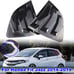 New Honda Fit Jazz 2014-2020 Carbon Fiber Rear Side Window Louver Cover Vent