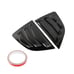 New Honda Fit Jazz 2014-2020 Carbon Fiber Rear Side Window Louver Cover Vent