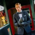 DENTS Leather Gloves James Bond Skyfall Sheepskin M