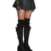 Spade Pleated Micro Mini Skirt - Unleash Your Inner Dark Queen (XS)