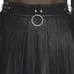 Spade Pleated Micro Mini Skirt - Unleash Your Inner Dark Queen (XS)