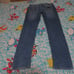 A|X Armani Exchange Mens Indigo Denim J13 Slim Stretch 5 Pocket Jeans Size 30x31