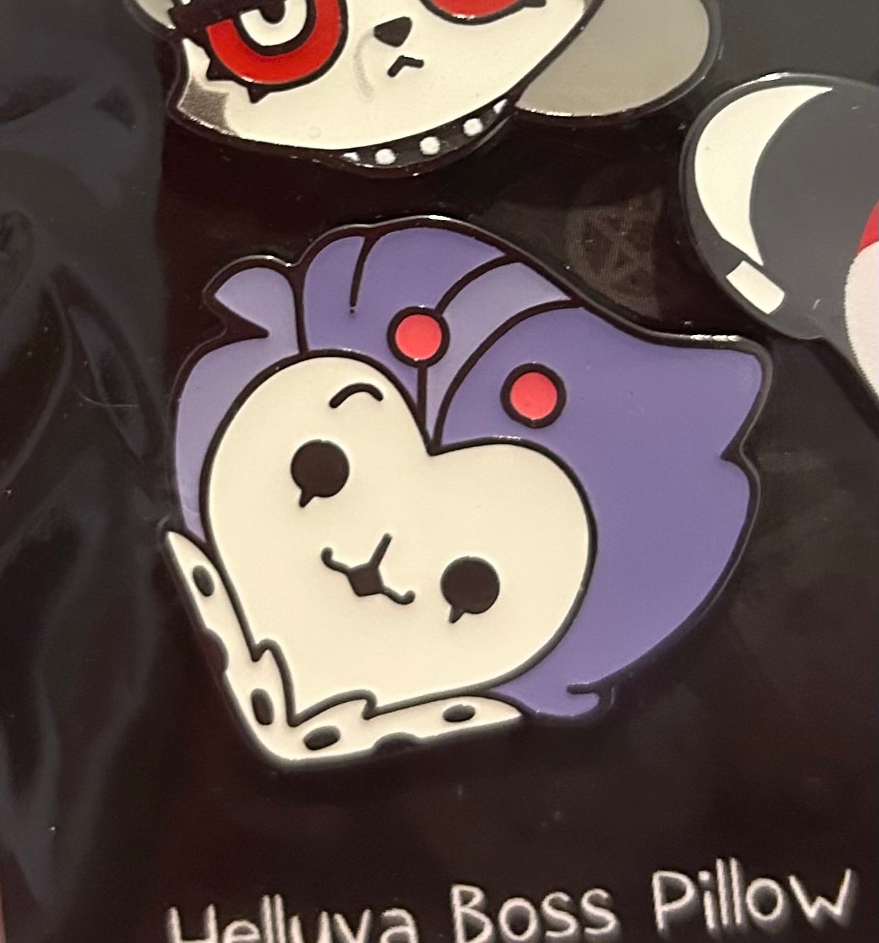 Helluva Boss Limited Edition Preorder Exclusive Mini Pillow Heads Stolas Pin