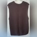 BCBG Maxazria Women's SZ M Brown Deep Neck Sweater Vest-