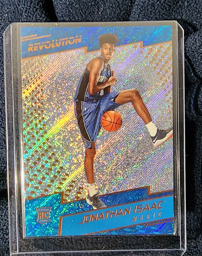 Johnathan isaac rookie revolution refractor panini magic nba