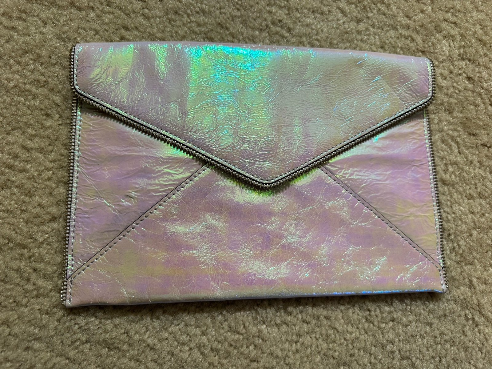 Rebecca Minkoff Envelope Clutch Iridescent