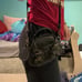 Urban outfitters mini black denim purse