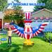 4th of July Patriotic Inflatable Outdoor Decorations, 6FT