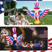 4th of July Patriotic Inflatable Outdoor Decorations, 6FT