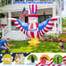 4th of July Patriotic Inflatable Outdoor Decorations, 6FT