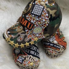 Customized Crocs with matching Hats Size5-11