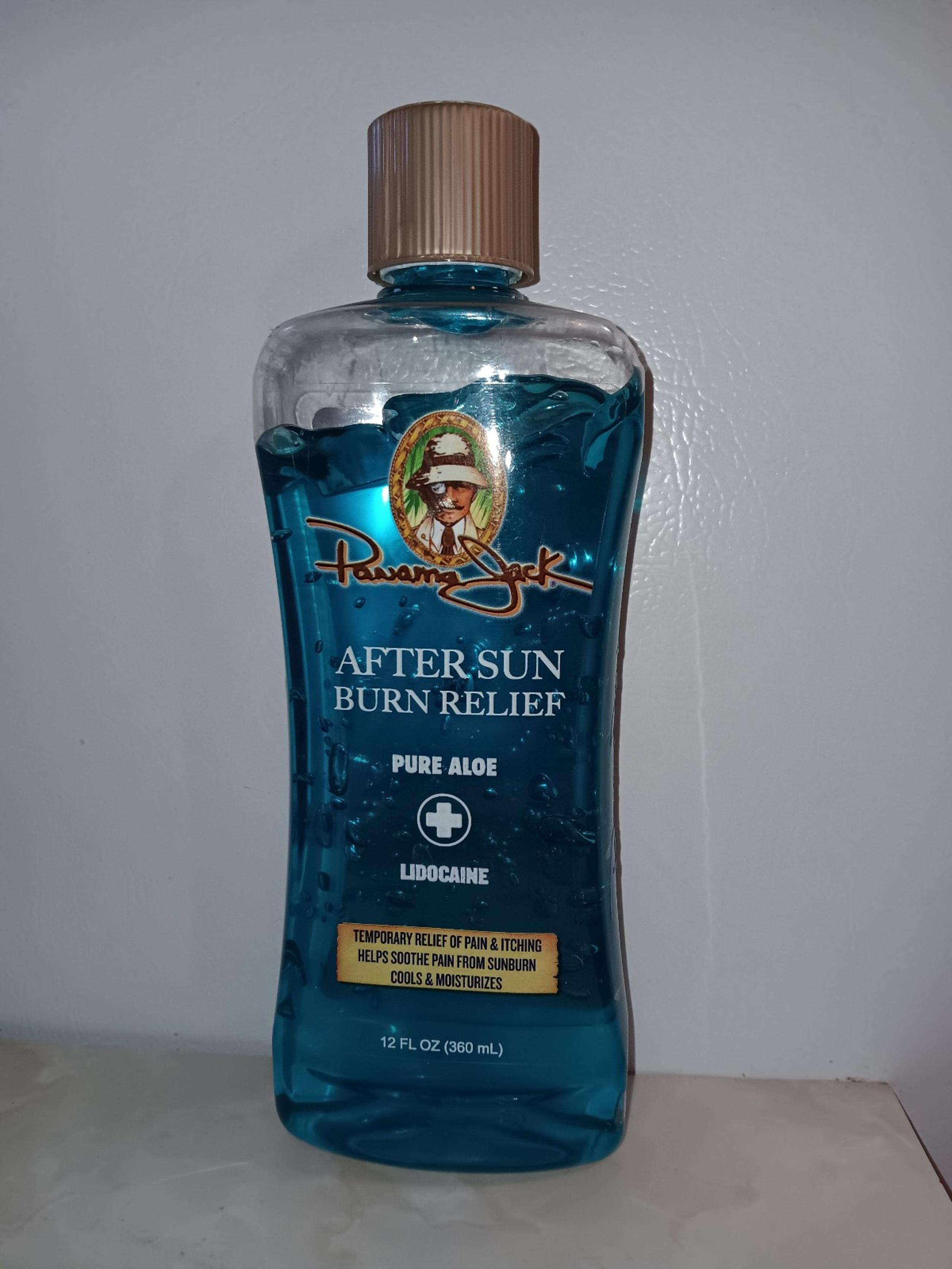 Panama Jack Burn Relief Gel Pure Aloe After Sun Topical Analgesic