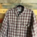 Carhartt Relaxed‎ Fit Gray And Red Plaid Button Down Size XL