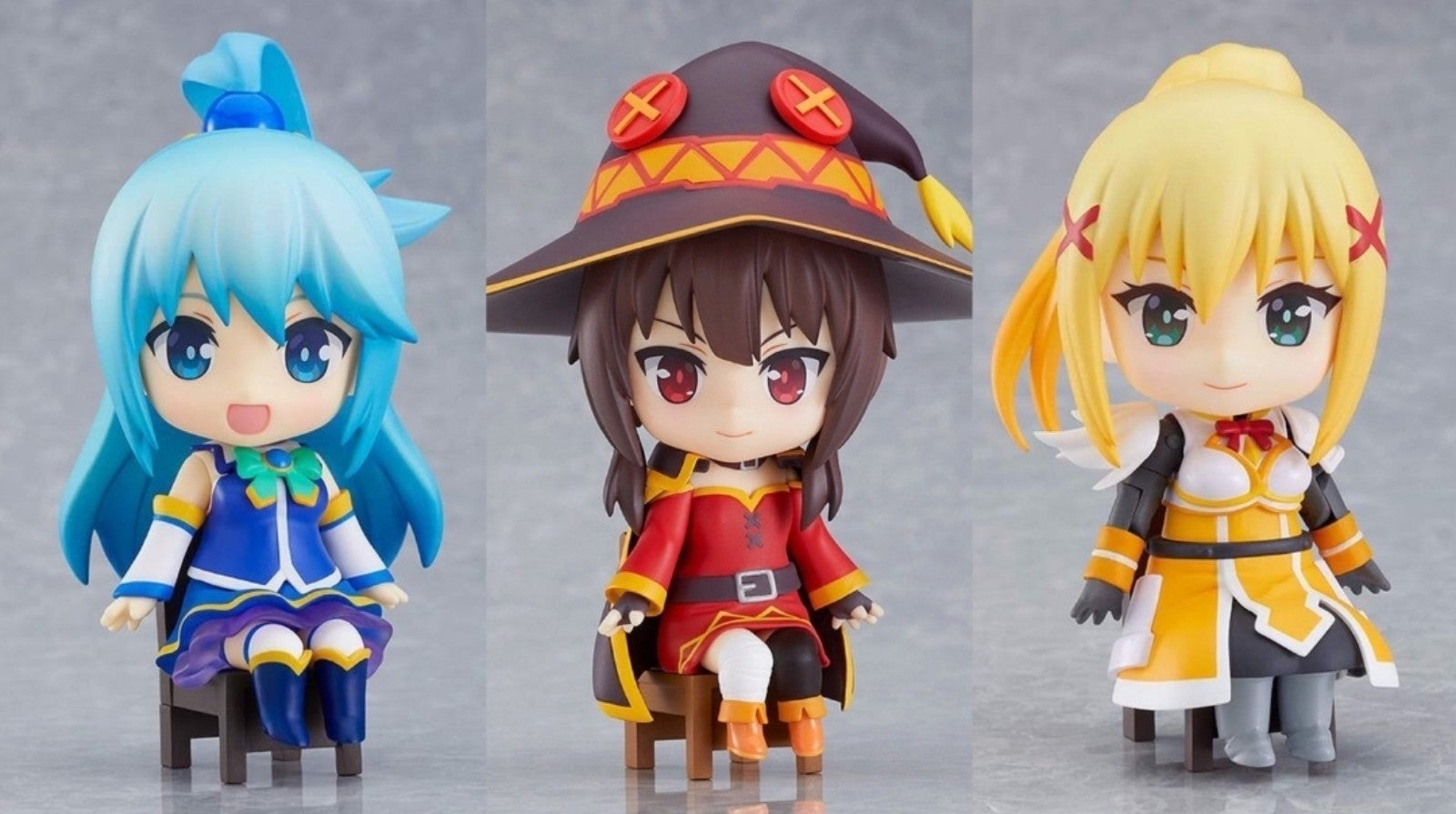 Nendoroid Swacchao! KonoSuba the Movie: Legend of Crimson Set of 3.