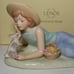 Lenox Springtime Bunny Daydreams Figurine RARE NEW IN BOX
