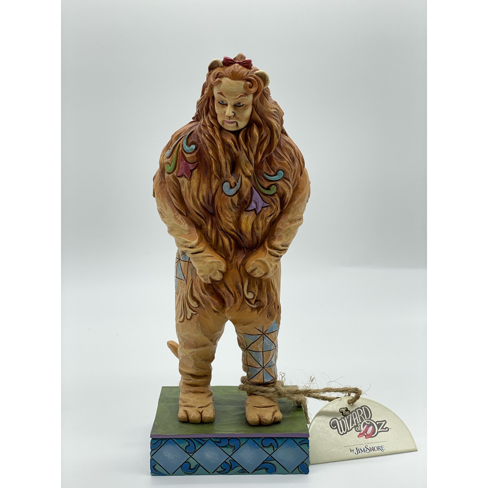 Jim Shore Wizard of Oz Cowardly Lion 4031512 I Better Wait For You Outside
