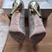 Jimmy Choo Leopard Print Glitter Pumps